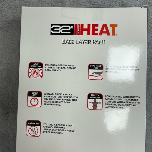 NEW 2-Pack32 Degrees Women's S Base Layer Legging Black - Picture 7 of 8